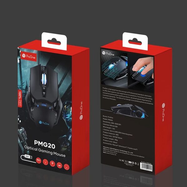 ماوس گیمینگ پرووان مدل PMG20