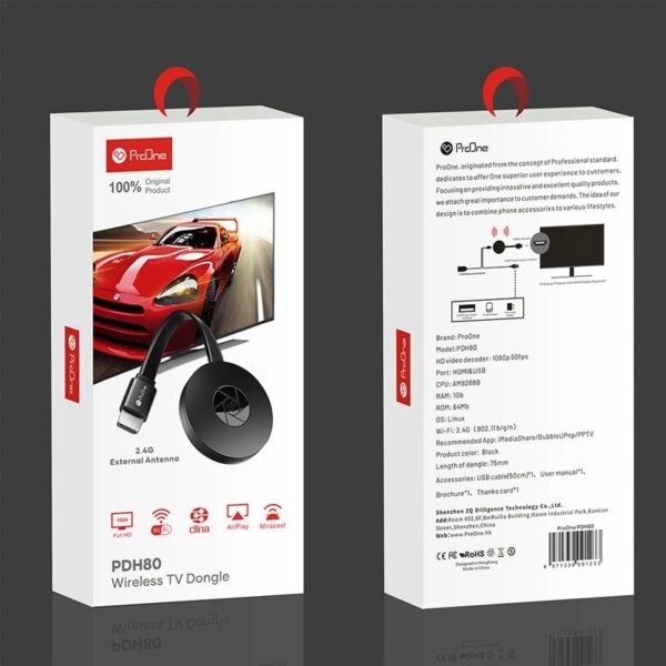 دانگل HDMI بی سیم پرووان مدل PDH80
