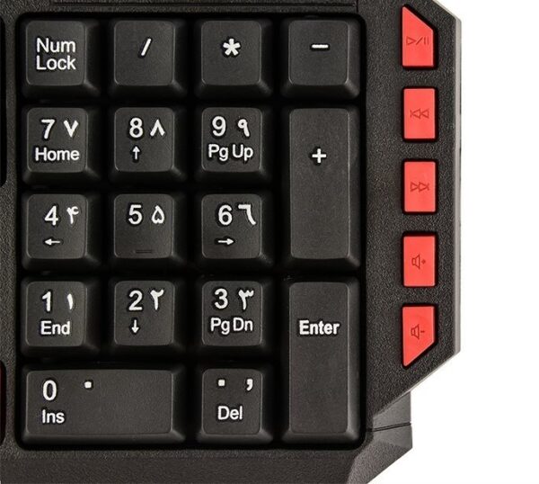 کیبورد بی سیم پرووان مدل PKW10 ا ProOne PKW10 Wireless Keyboard