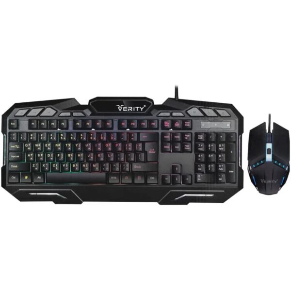 کیبورد و ماوس مخصوص بازی وریتی مدل V-KB6121GCW