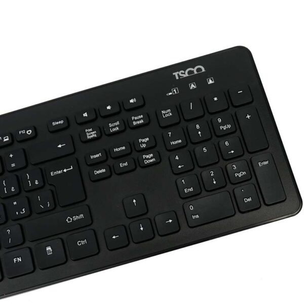 کیبورد و موس بی سیم تسکو TSCO TKM 7011 WN Wireless keyboard and Mouse