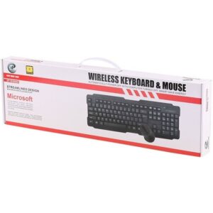 موس و کیبورد بیسیم ایکس پی مدل Wireless mouse and keyboard XP W4800H