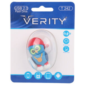 فلش عروسکی 64 گیگ وریتی Verity T242-digi-laptop