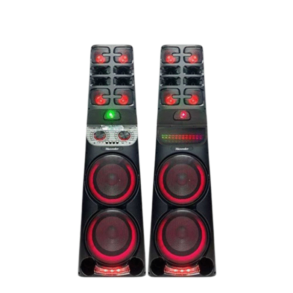 اسپیکر مکسیدر دو تکه مدل MX-DJ2122 AL284-digi-laptop.com